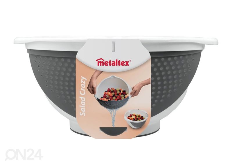 Многофункциональная чаша со съемным ситом Drainbowl увеличить