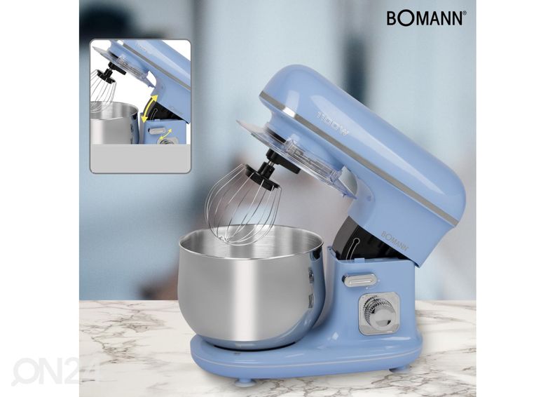Многофункциональный миксер 5л Bomann KM6030CBBL, синий увеличить
