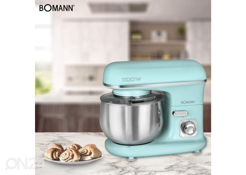 Многофункциональный миксер Bomann KM6030CBM 5 л, мятный увеличить