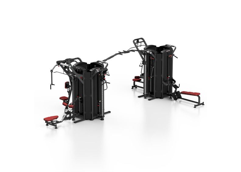 Многофункциональный тренажёрный комплекс 9-частей Marbo Sport увеличить