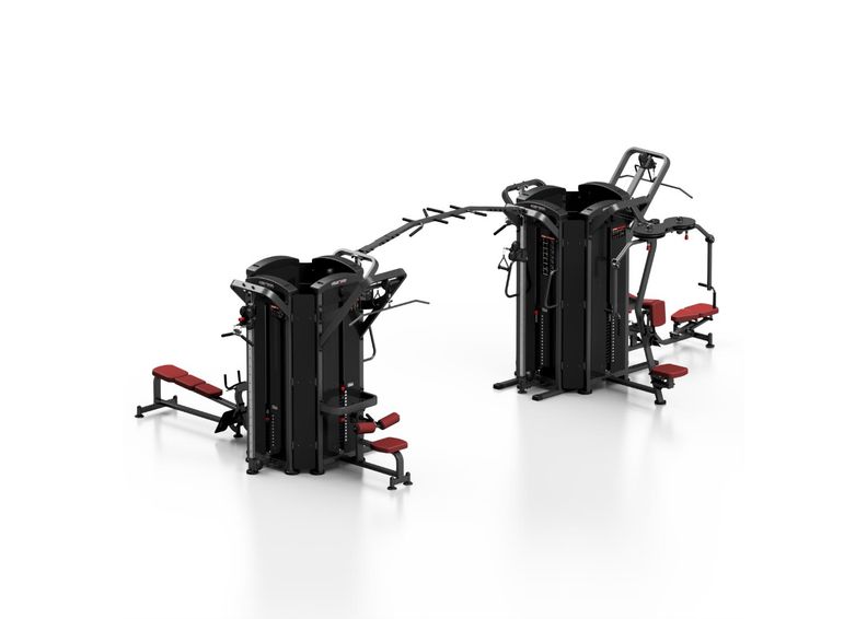 Многофункциональный тренажёрный комплекс 9-частей Marbo Sport увеличить