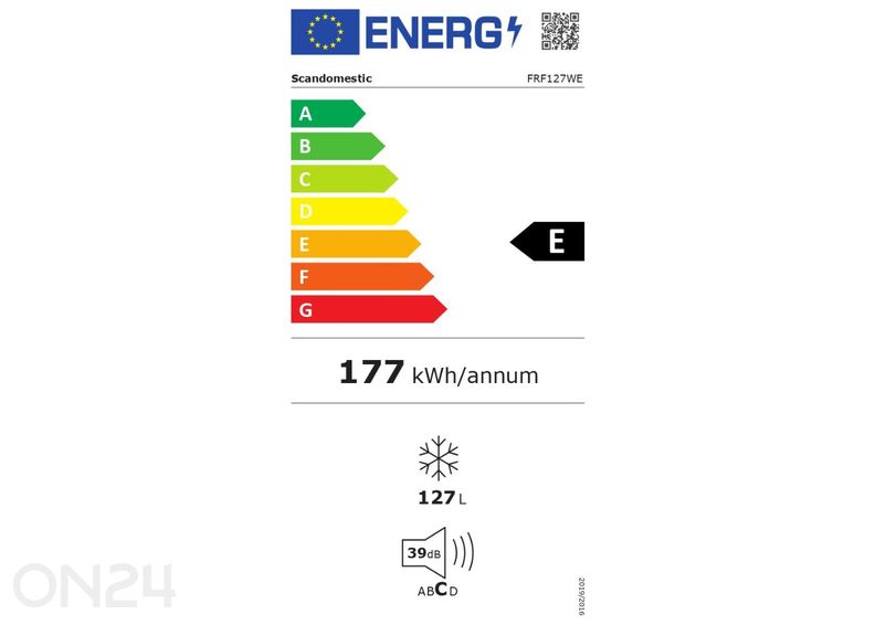 Морозильник Scandomestic FRF127WE увеличить