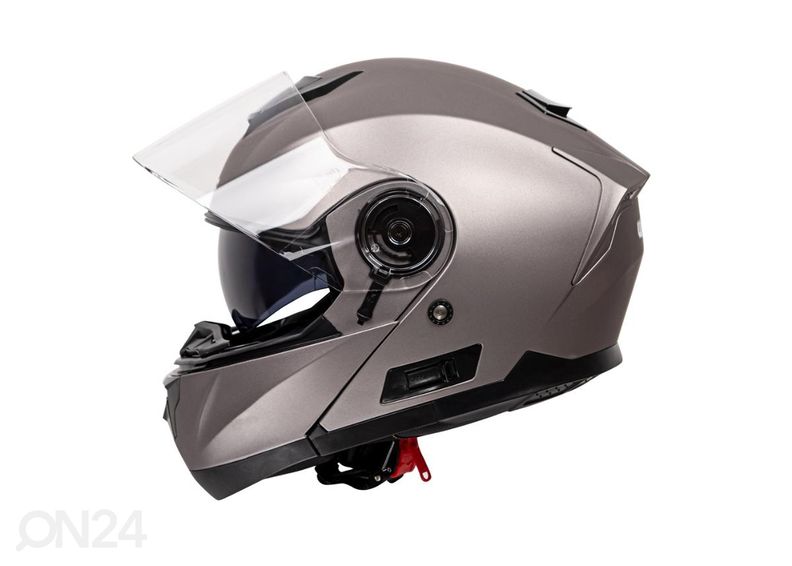 Мотоциклетный шлем Lanxamo серый размер XL 61-62 см увеличить