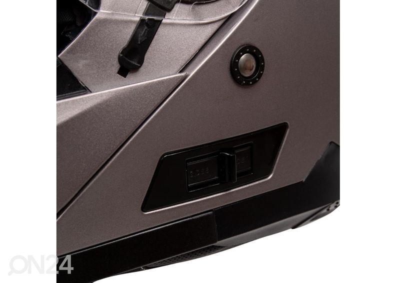 Мотоциклетный шлем Lanxamo серый размер XL 61-62 см увеличить