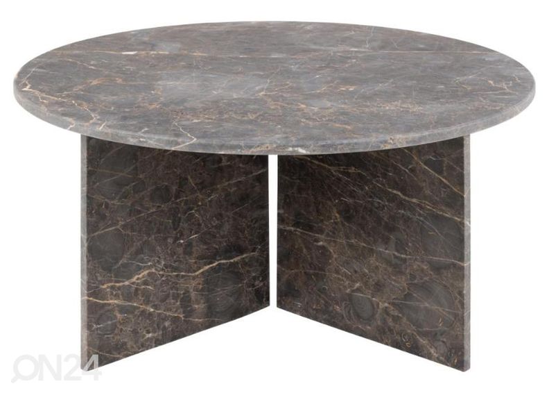 Мраморный журнальный столик Victoria Ø90 см увеличить