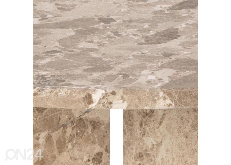 Мраморный журнальный столик Victoria Ø90 см увеличить