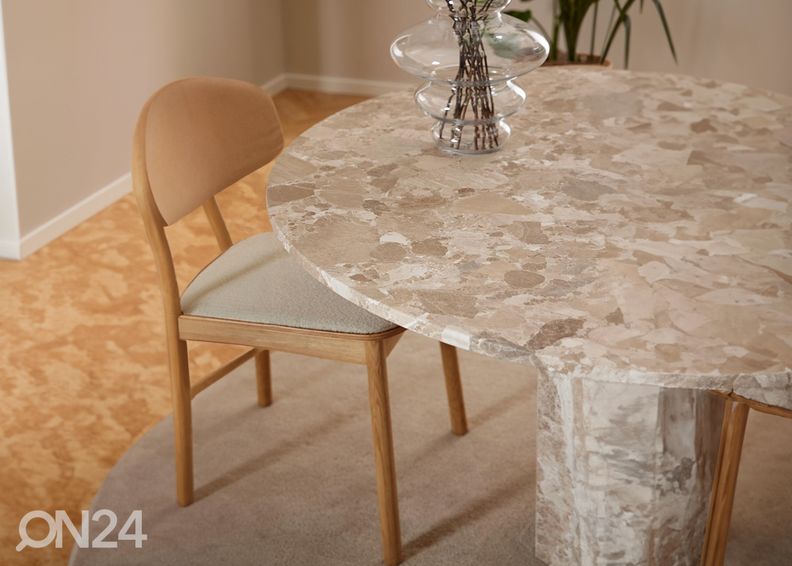 Мраморный обеденный стол Nex Ø 130 см увеличить