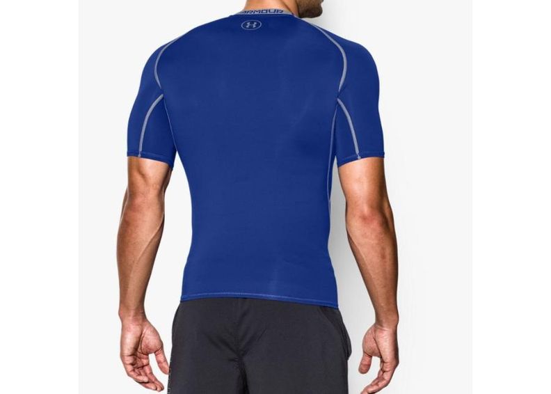 Мужская компрессионная футболка Under Armour HeatGear Compression Shortsleeve M 1257468-400 размер M увеличить
