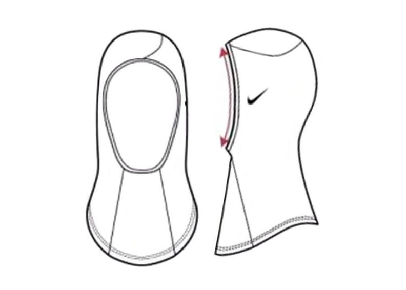 Мужская лыжная маска Nike Performance Pro Hijab NJNJ3-010 увеличить