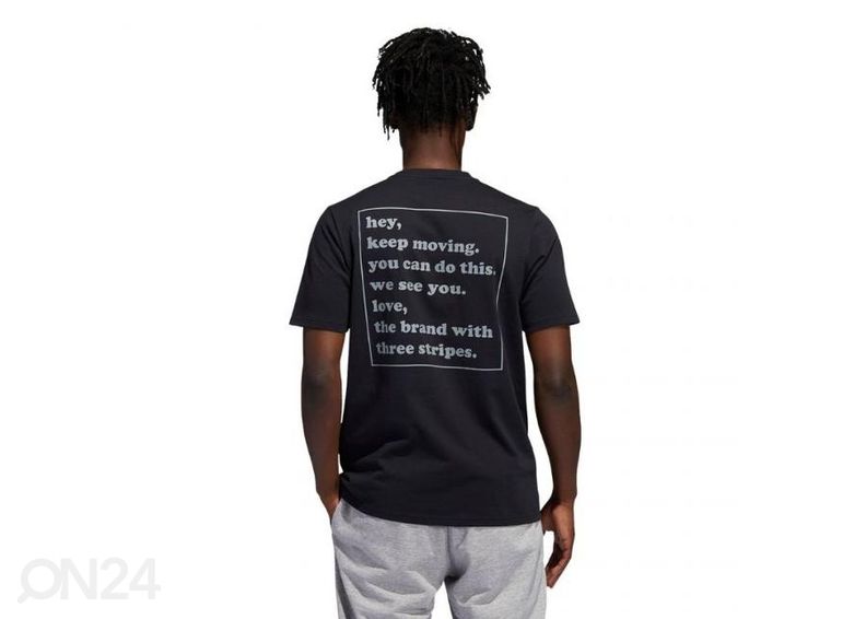 Мужская повседневная рубашка Adidas You Feel Me Tee увеличить