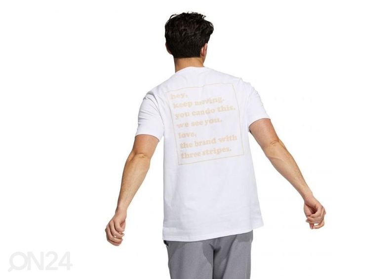 Мужская повседневная рубашка Adidas You Feel Me Tee увеличить