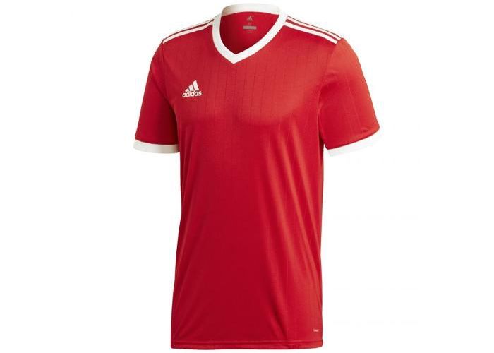 Мужская повседневная футболка Adidas Tabela 18 Jersey красная M увеличить