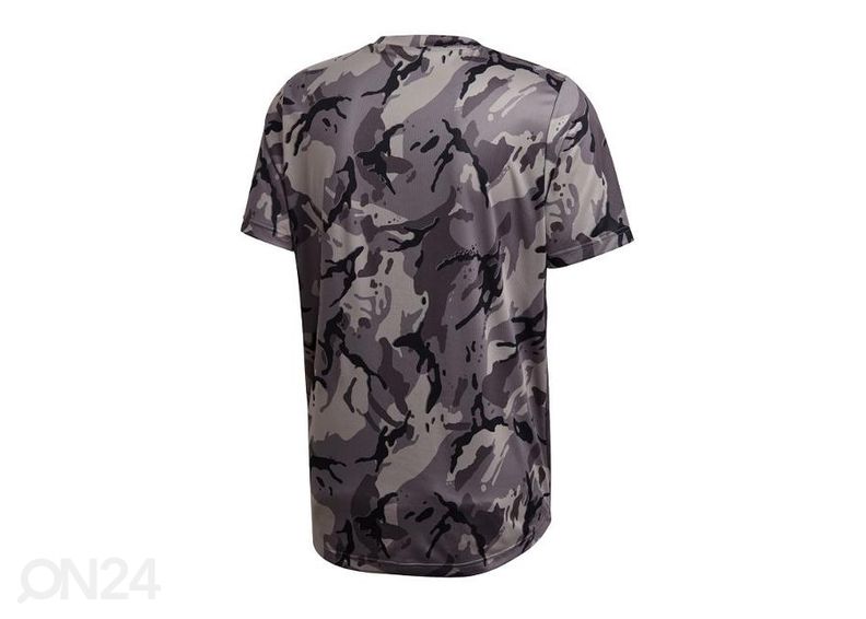 Мужская рубашка для тренировок Adidas D2M AOP Tee M GD5297 увеличить
