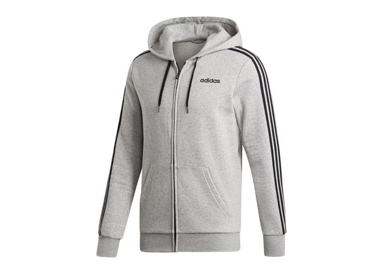 Мужская толстовка adidas Essentials 3 Stripes Fullzip Fleece M DU0476 увеличить