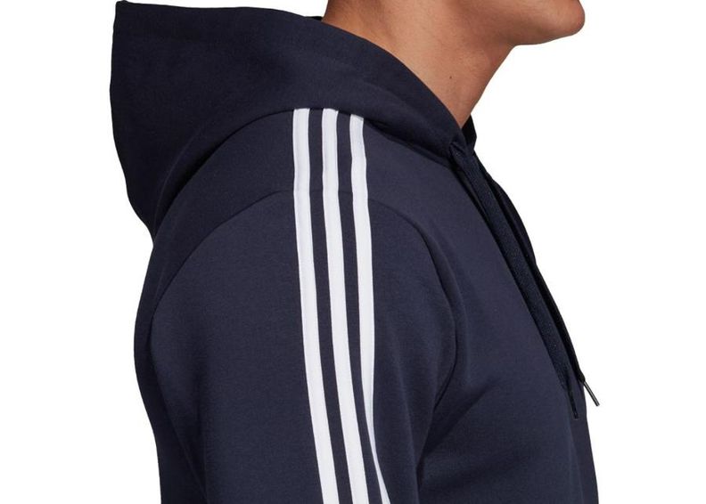 Мужская толстовка adidas Essentials 3 Stripes FZ Fleece M DU0475 увеличить