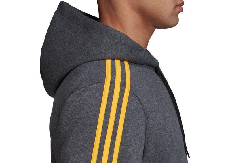 Мужская толстовка adidas Essentials 3 Stripes FZ Fleece M EI4912 увеличить