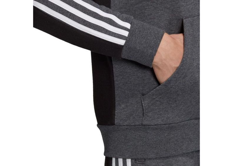 Мужская толстовка adidas Essentials 3S Colorblock FZ Terry M DU0435 увеличить