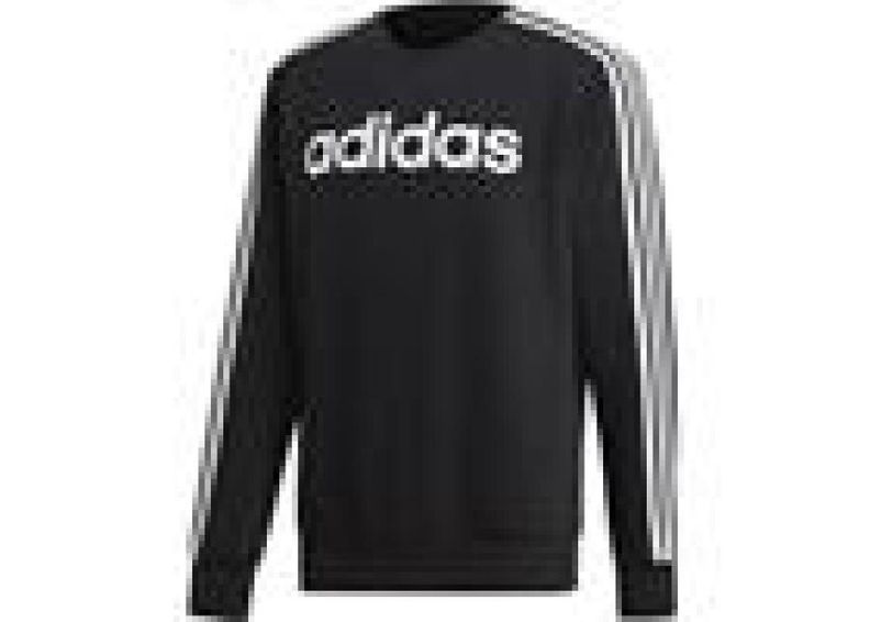 Мужская толстовка adidas Essentials 3S Crew FL M DQ3084 увеличить