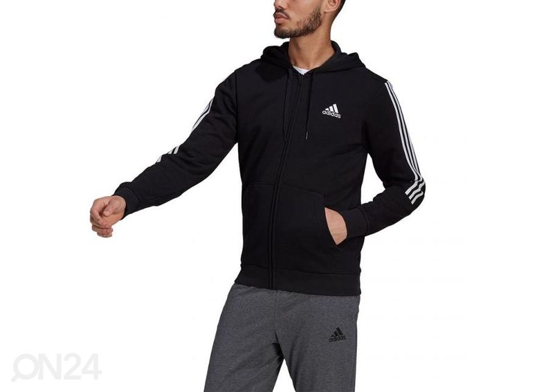 Мужская толстовка Adidas Essentials Full-Zip Hoodie увеличить