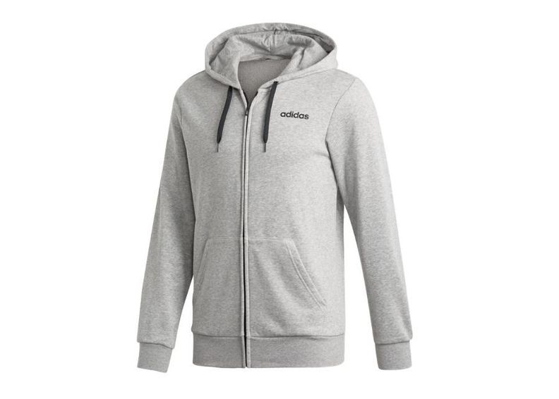 Мужская толстовка adidas Essentials Linear FZ French Terry 407 M DU0407 увеличить