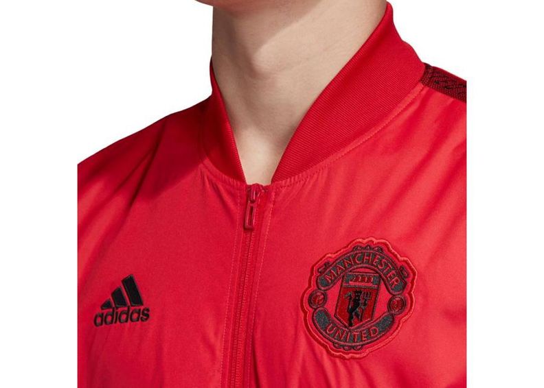 Мужская толстовка adidas MUFC Anthem Jacket M DX9077 увеличить