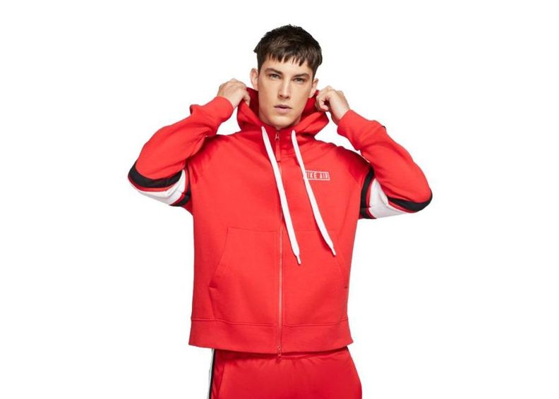Мужская толстовка Nike NSW Air Hoodie Fleece M BV5149-657 увеличить