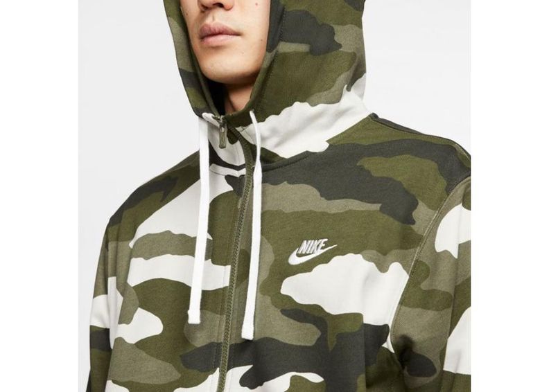 Мужская толстовка Nike NSW Club FZ French Terry Camo M BV2820-222 увеличить