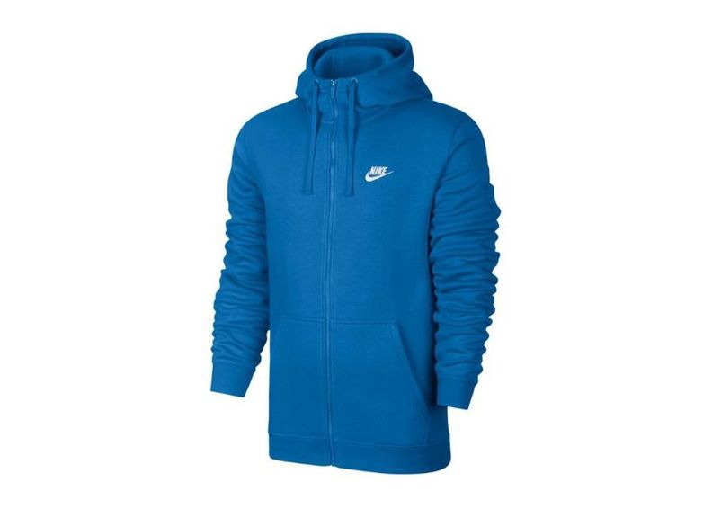 Мужская толстовка Nike NSW Club Hoodie FZ BB M 804389-403 увеличить