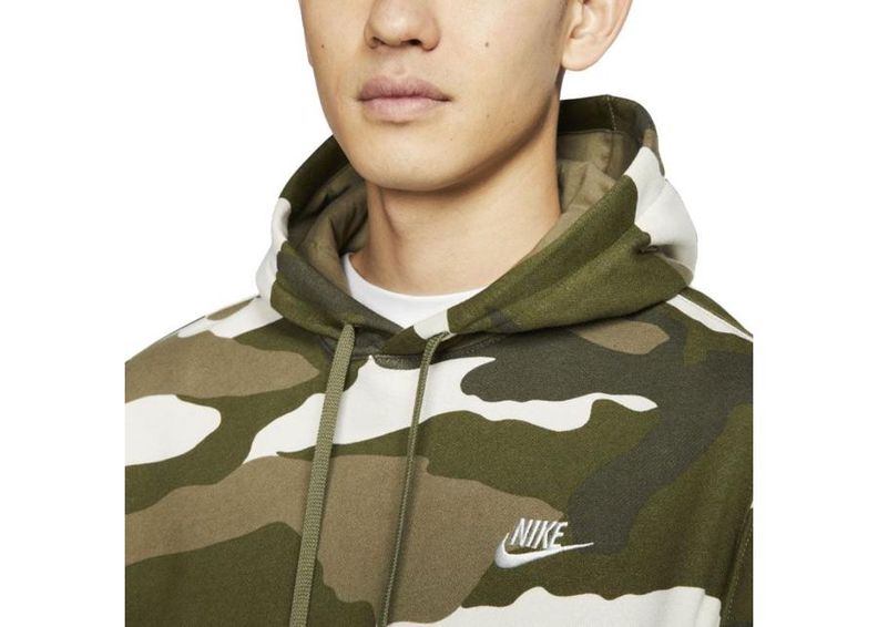 Мужская толстовка Nike NSW Club Hoodie PO BB Camo M CJ4539-222 увеличить