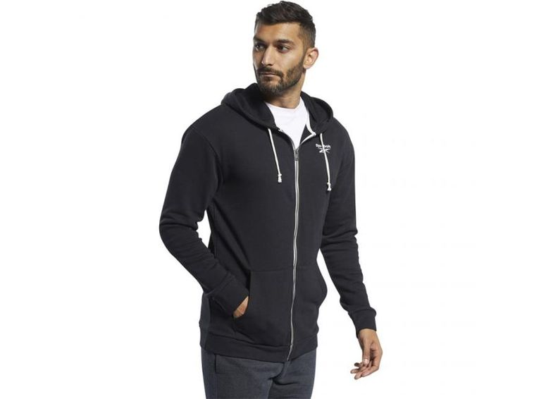 Мужская толстовка Reebok TE FT FZ Hoodie M FJ4683 увеличить