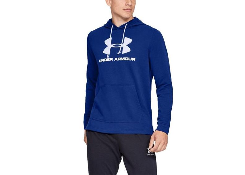 Мужская толстовка Under Armour Terry Logo Hoodie M 1348520-400 увеличить
