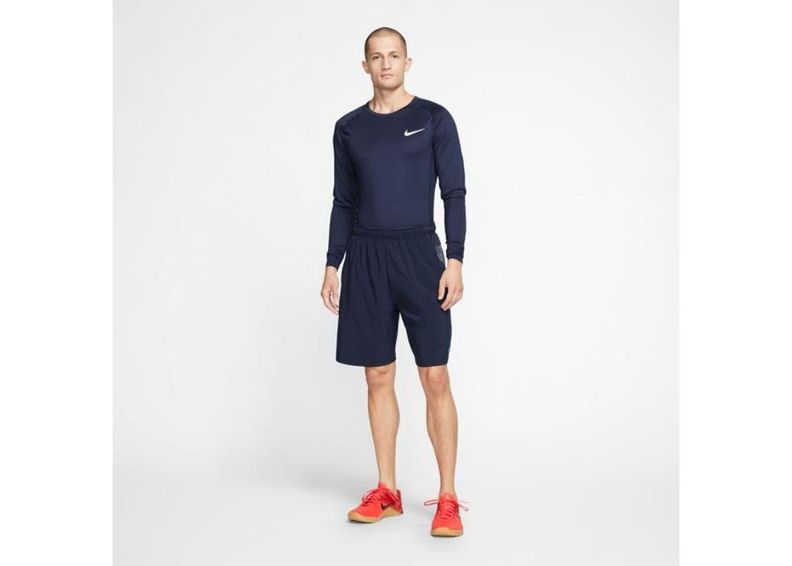 Мужская тренировочная рубашка Nike Pro Top Compression Crew M BV5588-452 увеличить