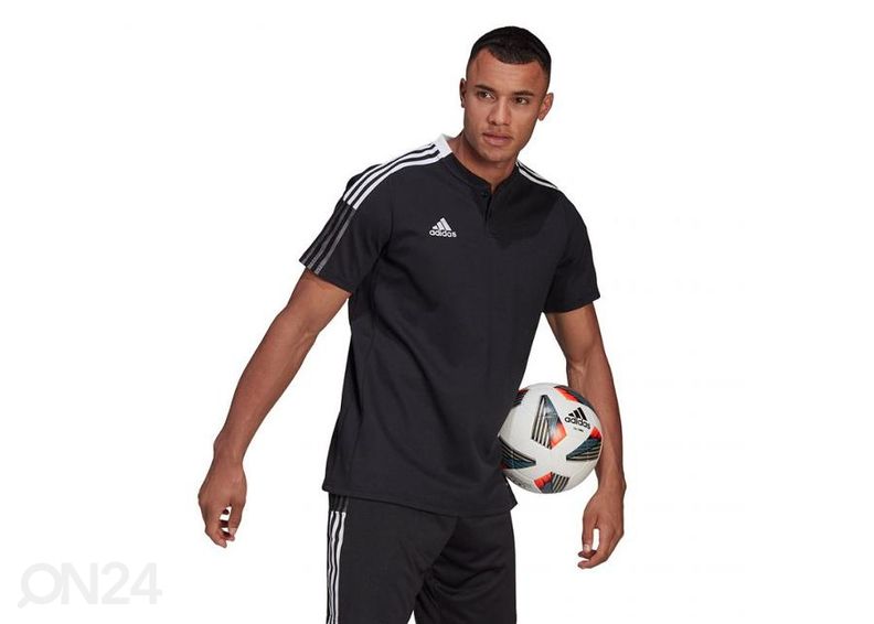 Мужская футболка для тренировок Adidas Tiro 21 Polo увеличить