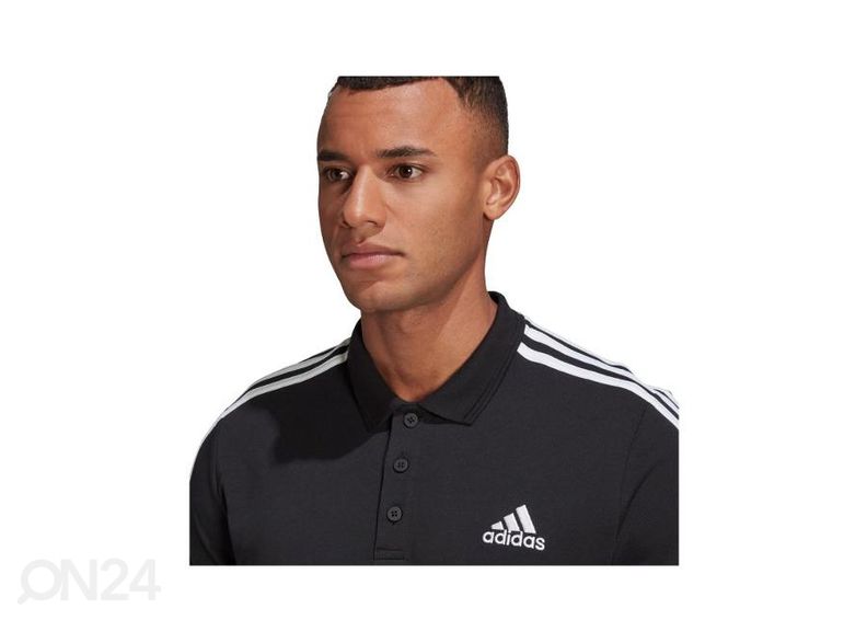 Мужская футболка Adidas Essentials 3-Stripes Pique увеличить