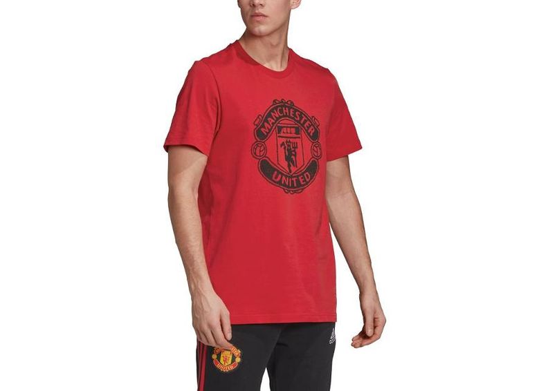 Мужская футболка Adidas Mufc Dna Graphic M FR3839 увеличить