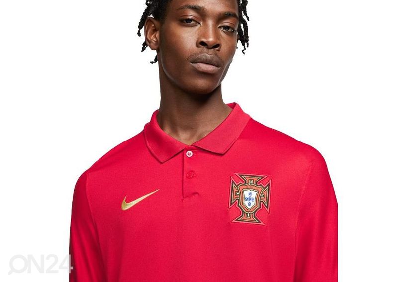 Мужская футболка Nike Portugal Stadium Home 20-21 M увеличить
