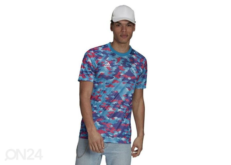Мужская футбольная рубашка Adidas Real Madrid Pre-Match увеличить