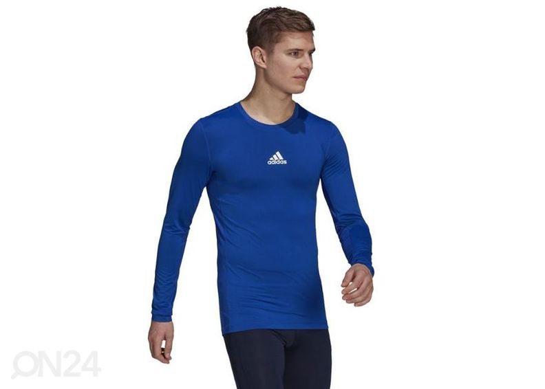 Мужская футбольная рубашка Adidas Techfit LS Top увеличить
