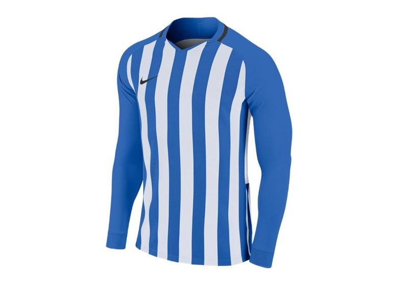 Мужская футбольная рубашка Nike Striped Division III LS Jersey M 894087-464 увеличить