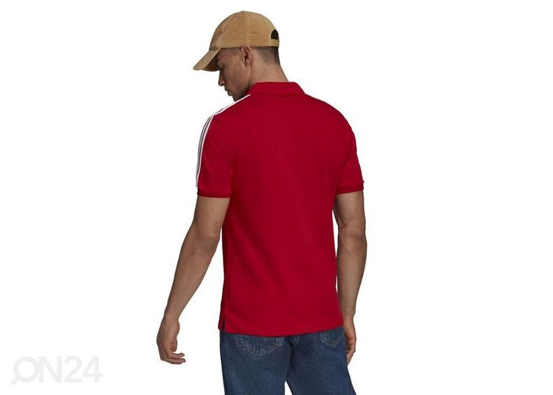 Мужская футбольная футболка Adidas FC Bayern 3-Stripes Polo увеличить