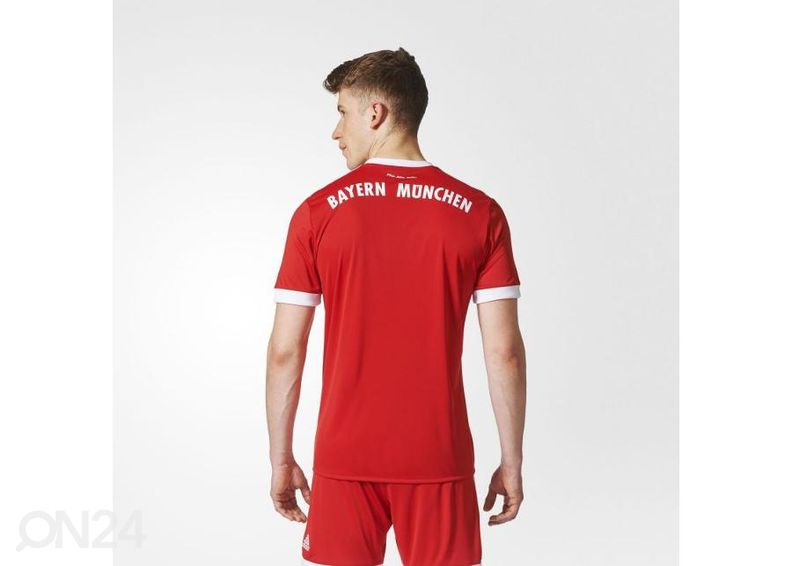 Мужская футбольная футболка adidas FC Bayern Munchen Home Replica 2017/18 M AZ7961 увеличить