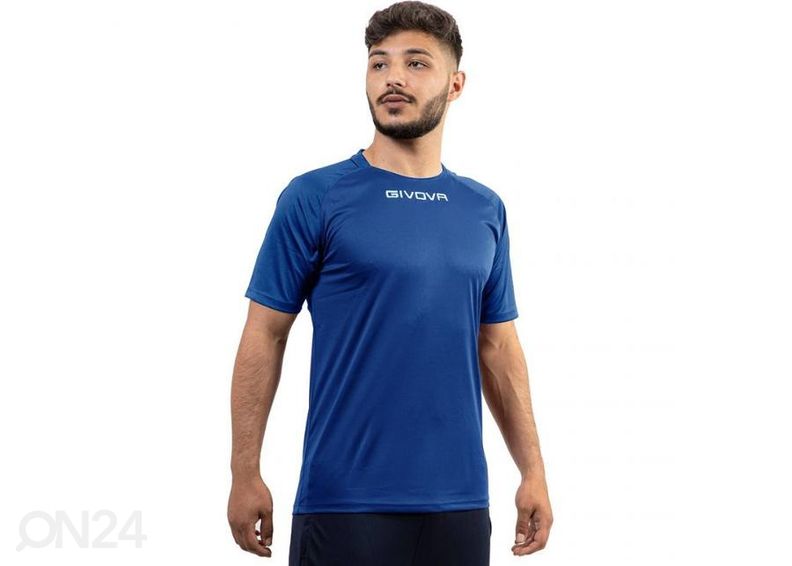 Мужская футбольная футболка Givova Capo MC M MAC03 0002 увеличить