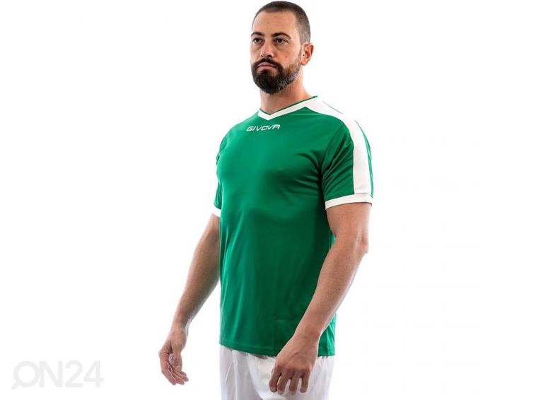 Мужская футбольная футболка Givova Revolution Interlock M MAC04 1303 увеличить