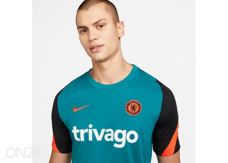 Мужская футбольная футболка Nike Chelsea FC Strike увеличить