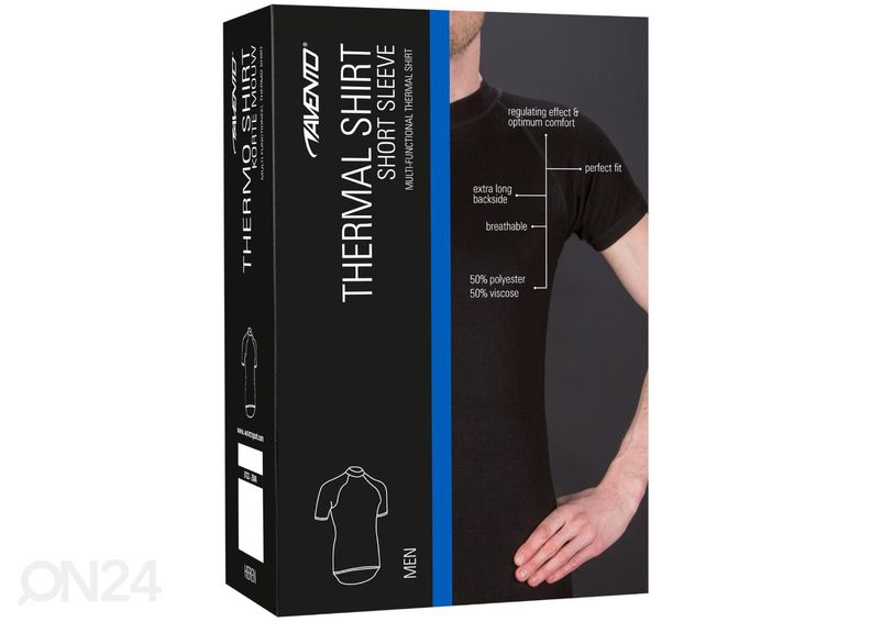 Мужское теплое нижнее белье верх (короткий) Avento увеличить