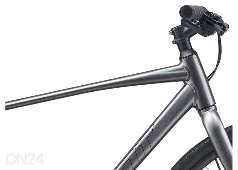 Мужской гибридный велосипед Giant Escape Disc 3 Metallic Black (2022) - M увеличить