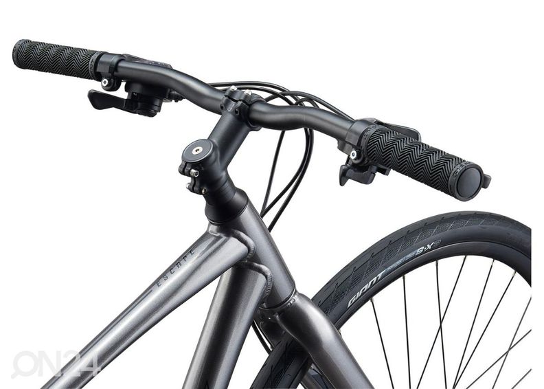 Мужской гибридный велосипед Giant Escape Disc 3 Metallic Black (2022) - M увеличить
