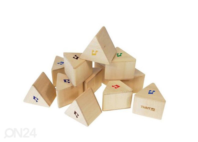 Музыкальные треугольные кубики увеличить