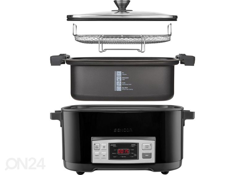 Мультиварка Sencor SPR5508BK увеличить