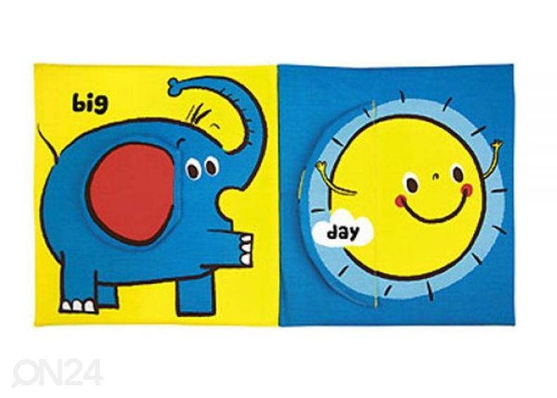 Мягкая развивающая книжка "Противоположности" увеличить